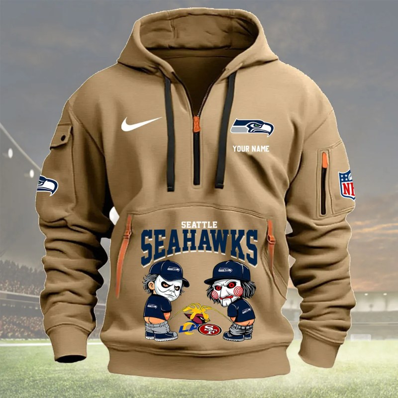 Khaki Hoodie 29 Seattle Seahawks.webp