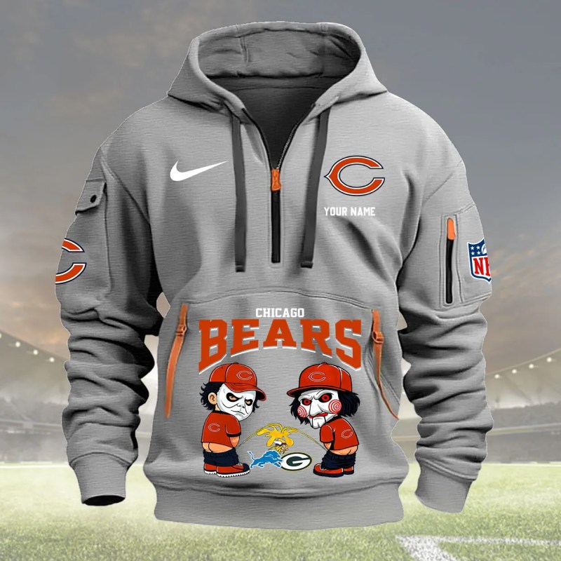 Light Gray Hoodie Chicago Bears.jpeg