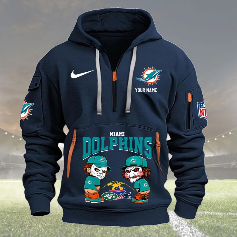 Navy Hoodie 17 Miami Dolphins.webp