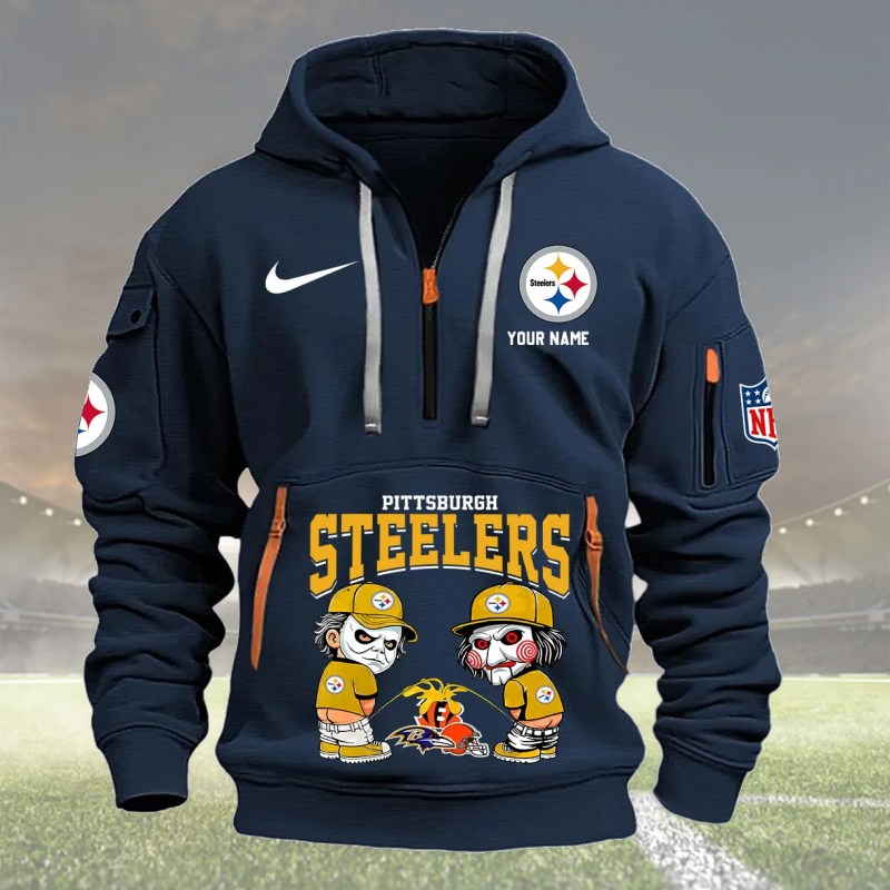 Navy Hoodie 25 Pittsburgh Steelers.webp