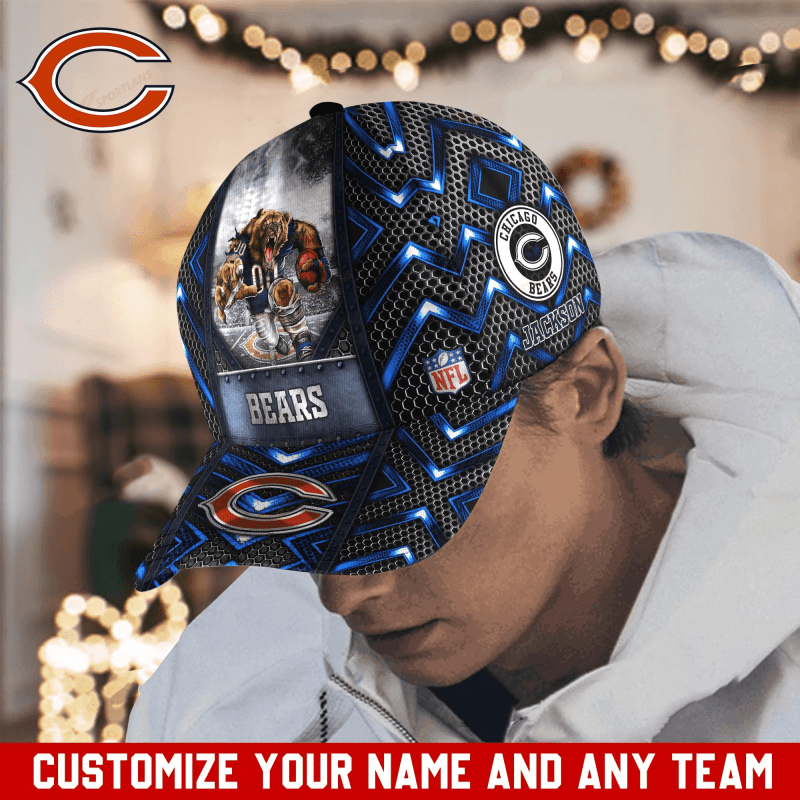 Chicago Bears Personalized Classic Cap Bb245 Cx1mj.webp