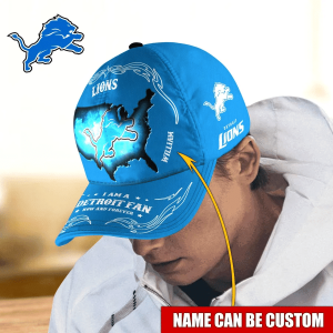 Detroit Lions Baseball Caps Custom Name Aoyjn.png