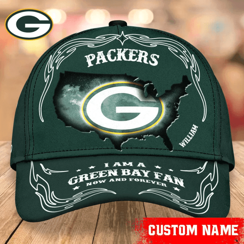 Green Bay Packers Baseball Caps Custom Name G86eq.png