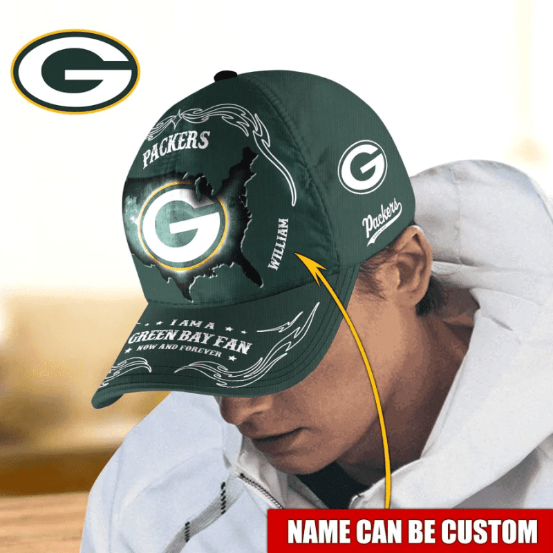 Green Bay Packers Baseball Caps Custom Name Lsbqr.png