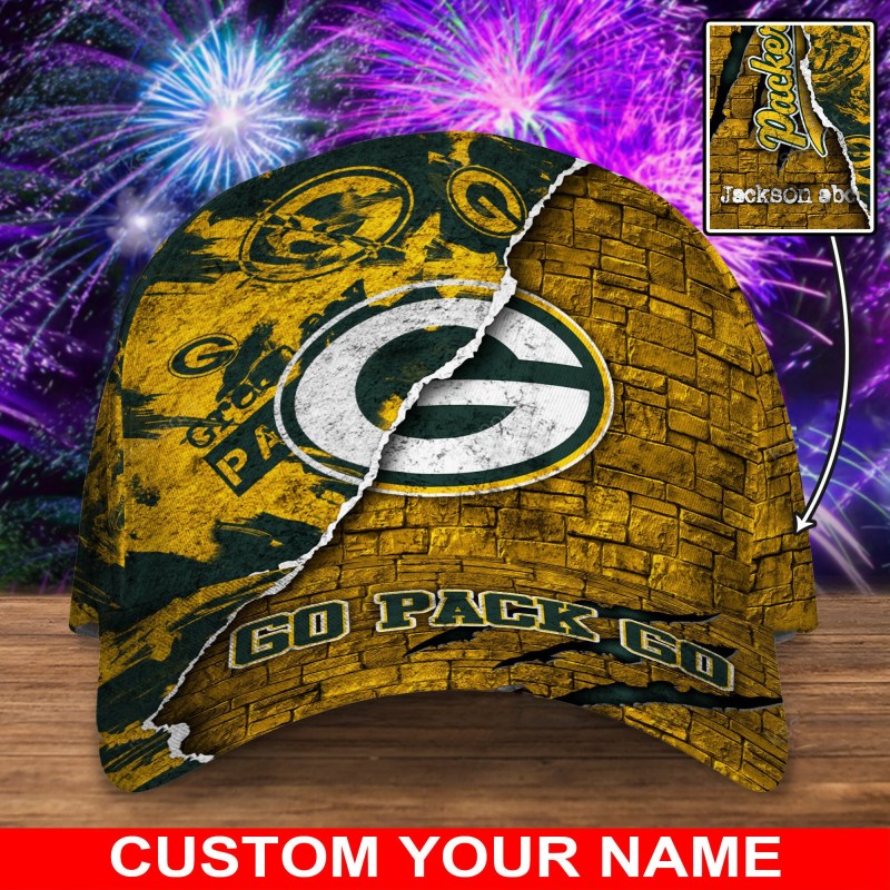 Green Bay Packers Personalized Classic Cap Bg826 Inamk.jpg