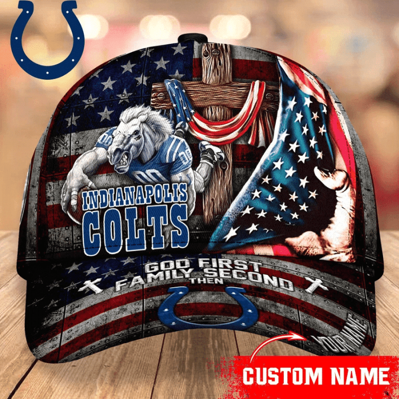 Indianapolis Colts Personalized Classic Cap Bb346 Qnczp.png