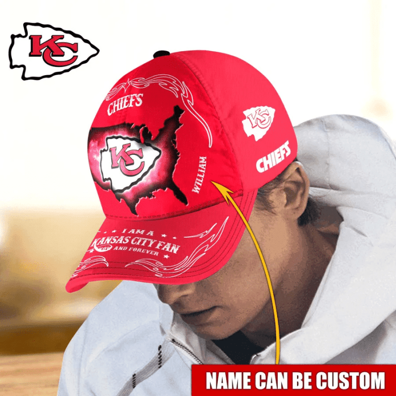 Kansas City Chiefs Baseball Caps Custom Name Bbvdq.webp