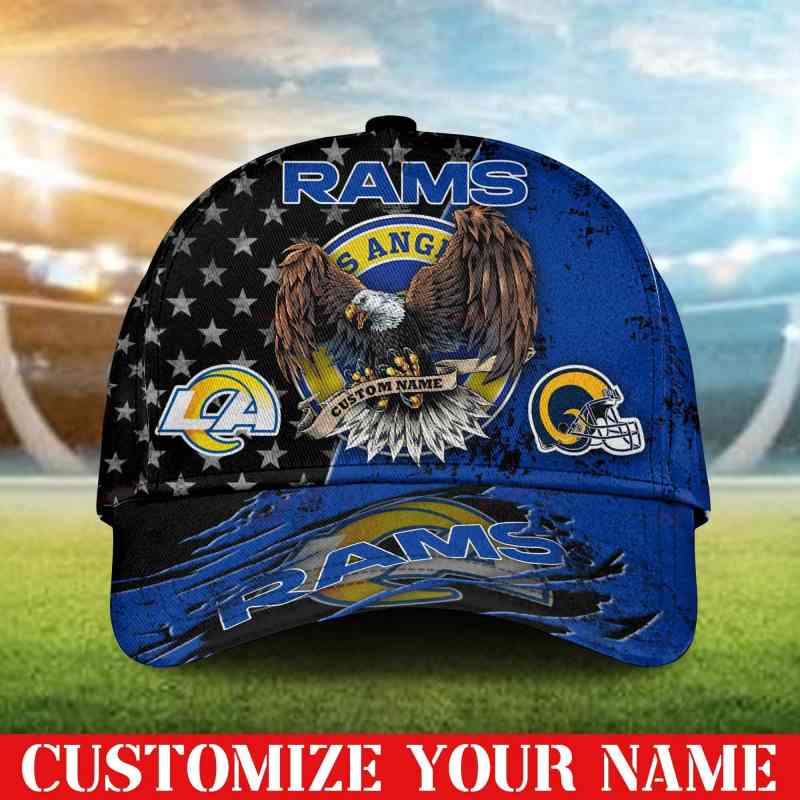 Los Angeles Rams Personalized Classic Cap Bb391 5by1s.jpg