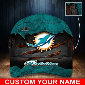 Miami Dolphins Personalized Classic Cap Bg309 4110e.jpg