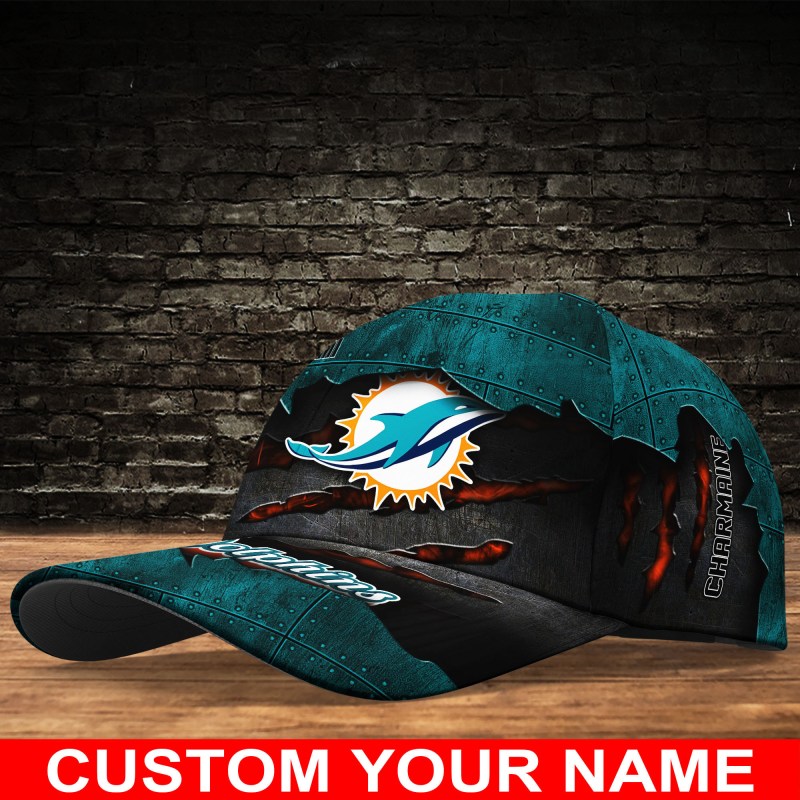 Miami Dolphins Personalized Classic Cap Bg309 Dmqsc.jpg