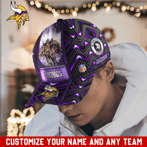 Minnesota Vikings Personalized Classic Cap Bb260 Yn4cu.webp