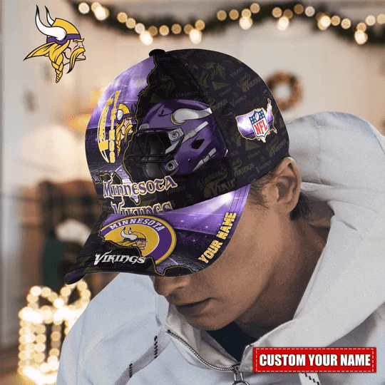 Minnesota Vikings Personalized Classic Cap Bb458 Cp2vn.webp