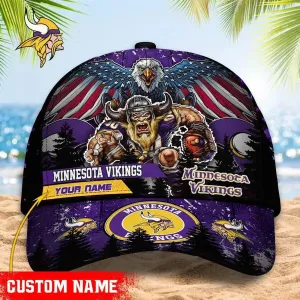 Minnesota Vikings Personalized Classic Cap Bb542 By4gt.webp