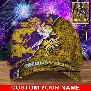 Minnesota Vikings Personalized Classic Cap Bg834 Kkzmn.jpg