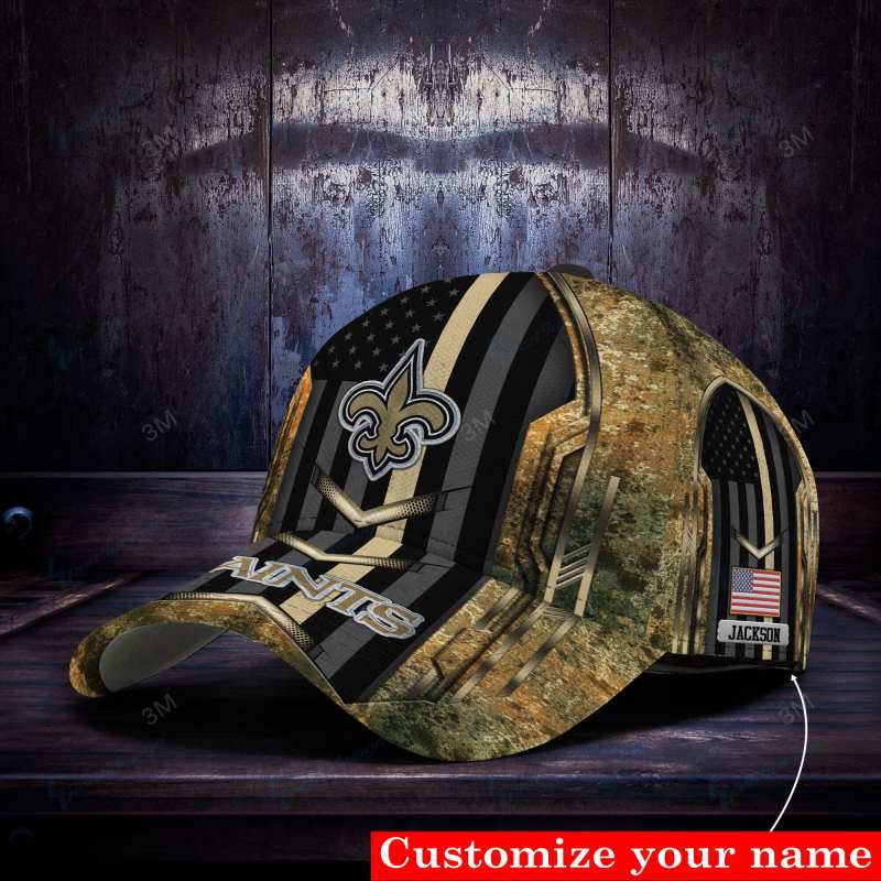 New Orleans Saints Personalized Classic Cap Bg534 Vvdhj.jpg