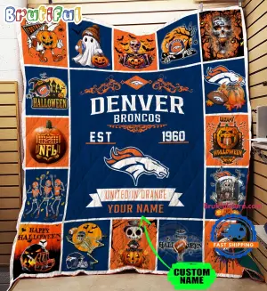 Nfl Denver Broncos Football Team Special Skeleton Pumpkin Halloween Blanket6030.jpg