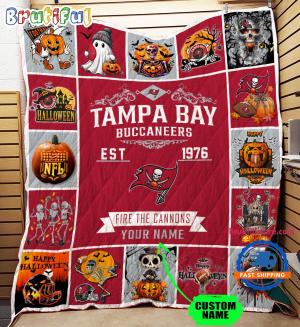 Nfl Tampa Bay Buccaneers Football Team Special Skeleton Pumpkin Halloween Blanket2491.jpg