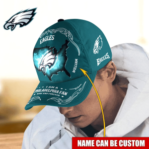 Philadelphia Eagles Baseball Caps Custom Name Fdafa.png