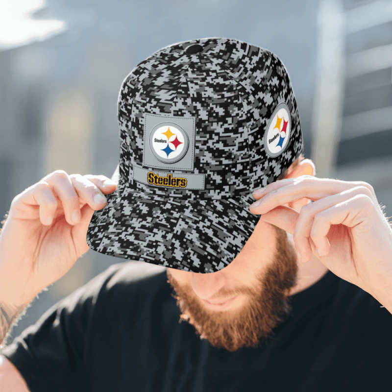 Pittsburgh Steelers Digital Camo Aop Classic Baseball Classic Cap Men Hat 2.webp