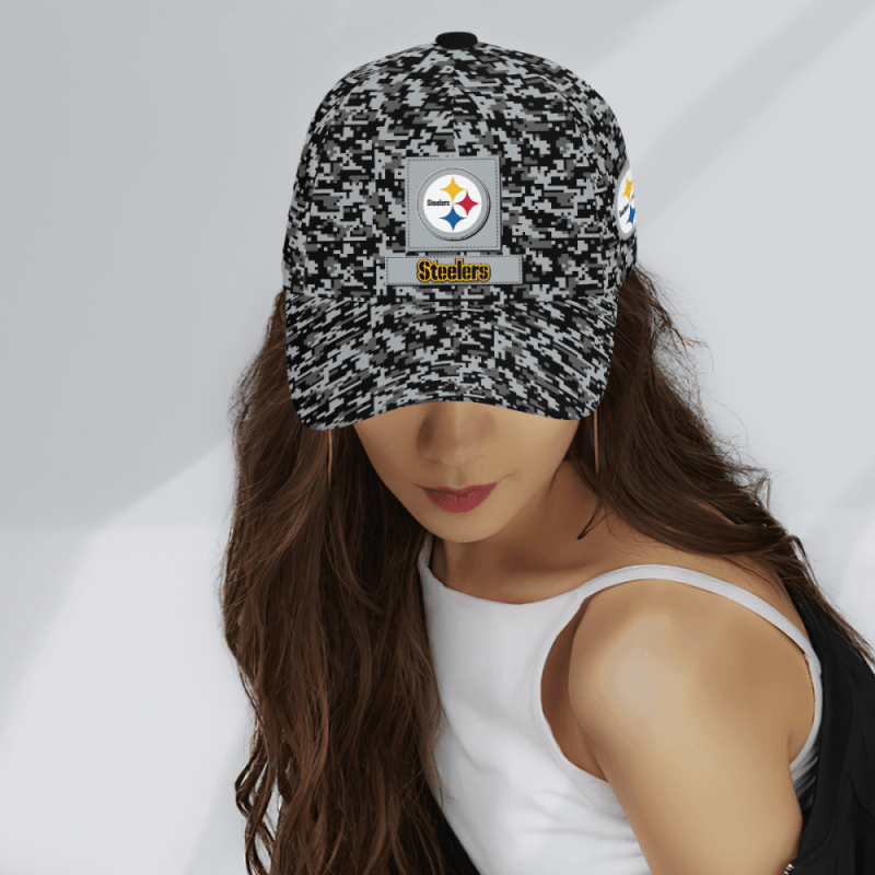 Pittsburgh Steelers Digital Camo Aop Classic Baseball Classic Cap Men Hat 3.webp