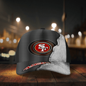 San Francisco 49ers Specialized Metal Texture Baseball Baseball Classic Cap Men Hat 2.webp