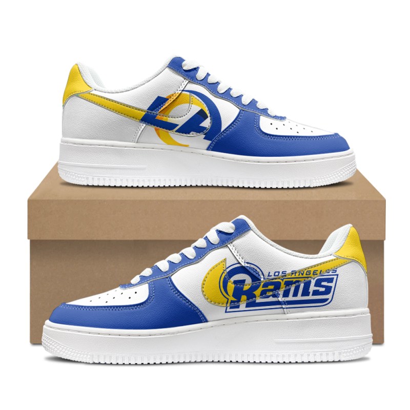 Custom Los Angeles Rams Air Force 1s 1.jpg