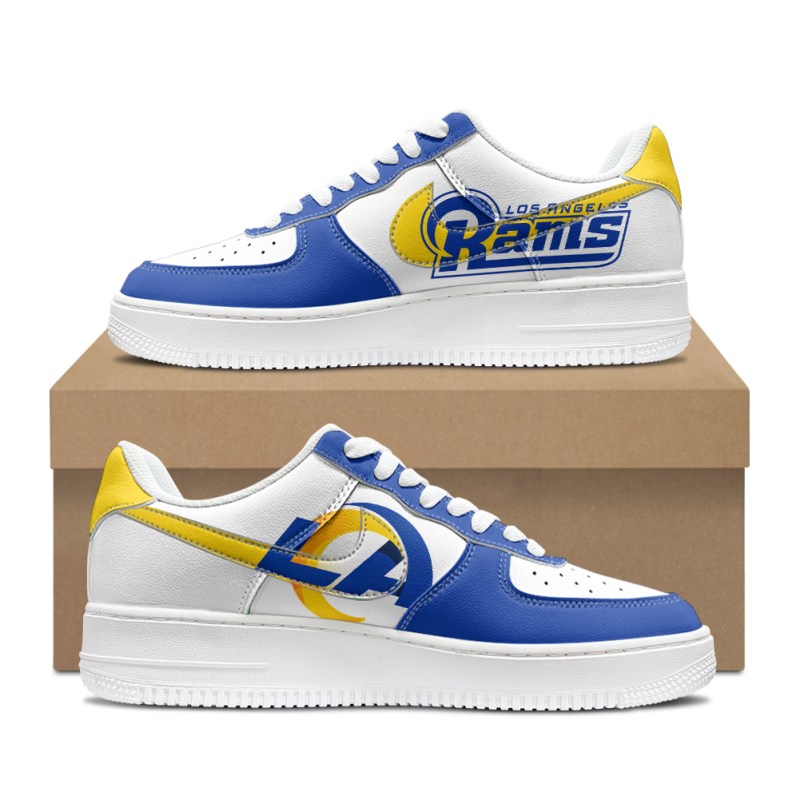 Custom Los Angeles Rams Air Force 1s.jpg