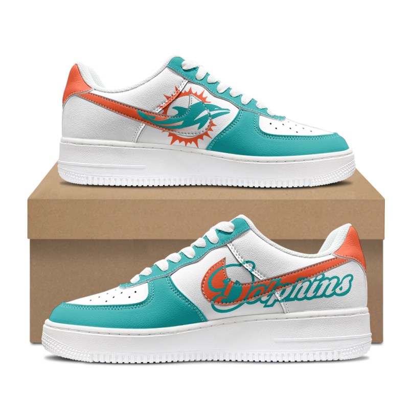 Custom Miami Dolphins Air Force 1s 2.jpg