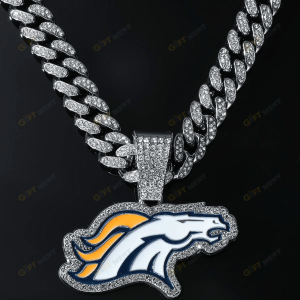 Denver Broncos Hip Hop Iced Out Bling Pendant Cuban Chain Fashion Punk Cool Jewelry 1.png