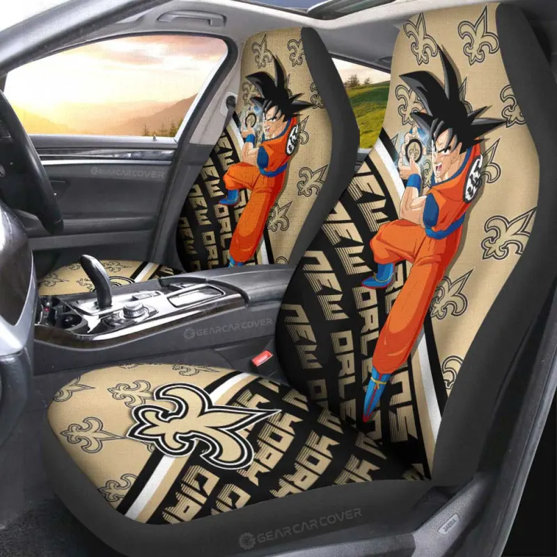 New Orleans Saints Car Seat Covers Goku Car Accessories For Fans Gear Car Cover Tn0901231045 Csc 2023 2.jpg