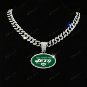 New York Jets Hip Hop Iced Out Bling Pendant Cuban Chain Fashion Punk Cool Jewelry.png