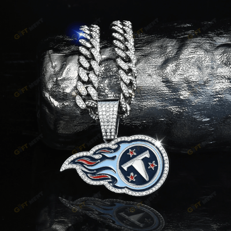 Tennessee Titans Hip Hop Iced Out Bling Pendant Cuban Chain Fashion Punk Cool Jewelry 2.png
