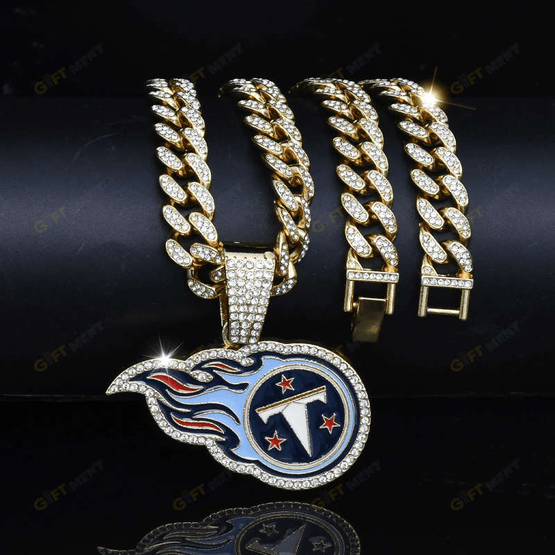 Tennessee Titans Hip Hop Iced Out Bling Pendant Cuban Chain Fashion Punk Cool Jewelry 3.png