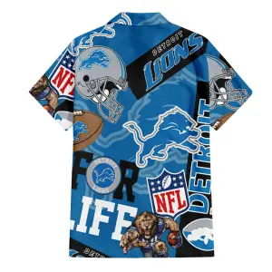 3b20a09d Detroit Lions For Life Hawaiian Shirt Back.jpg