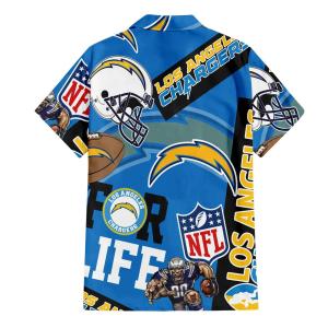 7a182c4c Los Angeles Chargers For Life Hawaiian Shirt Back.jpg