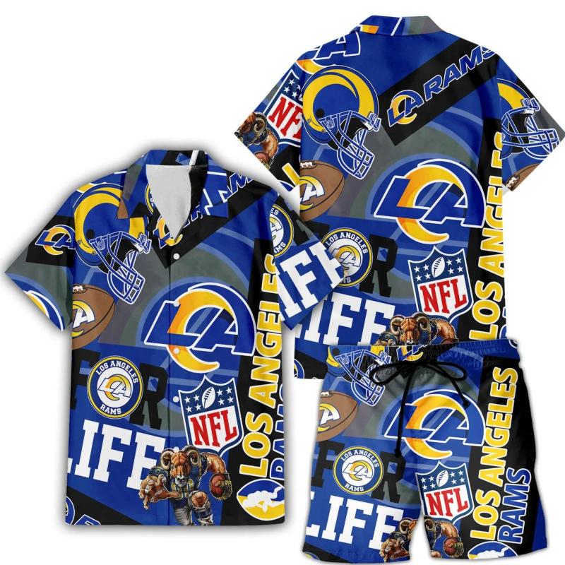 8623956c Los Angeles Rams For Life Hawaiian Set.jpg