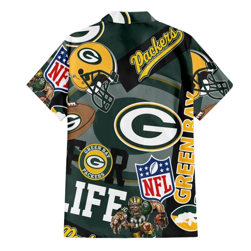 99957762 Green Bay Packers For Life Hawaiian Shirt Back.jpg