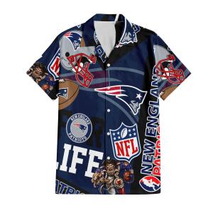 9ba188c5 New England Patriots For Life Hawaiian Shirt.jpg