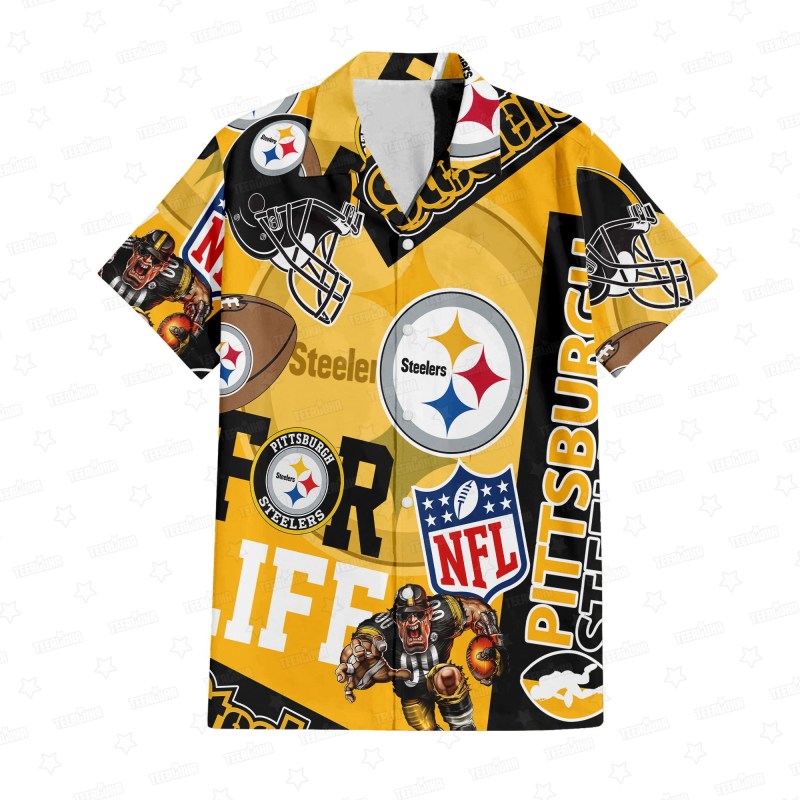 Pittsburgh Steelers For Life Hawaiian Shirt.jpeg