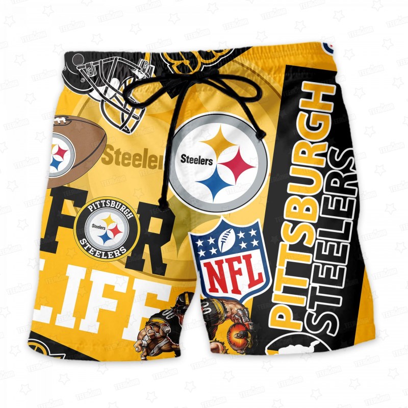Pittsburgh Steelers For Life Hawaiian Short.jpeg