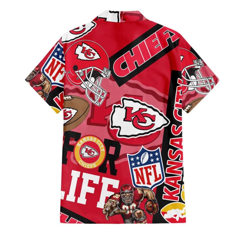 D713ed2a Kansas City Chiefs For Life Hawaiian Shirt Back.jpg