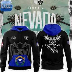 Happy Nevada Day 2024 X Las Vegas Raiders Limited Edition Hoodie