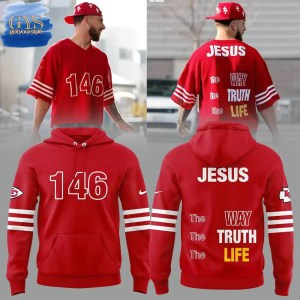 Kansas City Chiefs Jesus Won 146 Limited Edition Hoodie