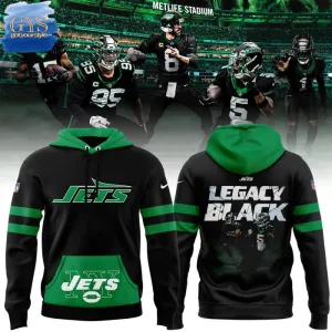 New York Jets Legacy Black Limited Edition Hoodie
