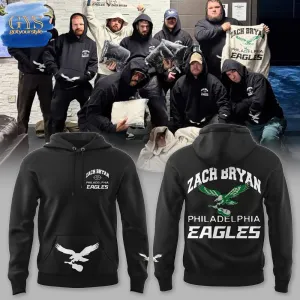Philadelphia Eagles X Zach Bryan Limited Edition Hoodie