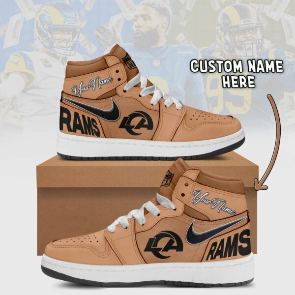 Los Angeles Rams Brown Air Jordan 1.jpg
