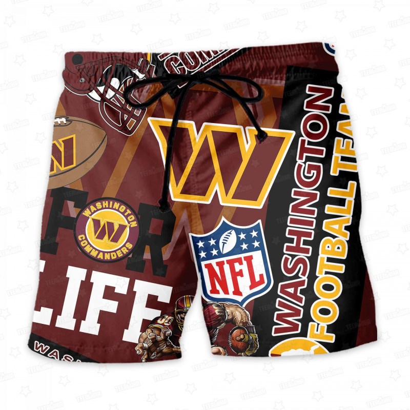 Washington Commanders For Life Hawaiian Short.jpeg