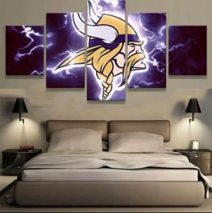 Minnesota Vikings Wall Art Cheap For Living Room Wall Decor Canvas Paintings.jpg