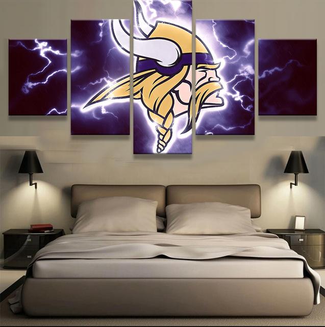 Minnesota Vikings Wall Art Cheap For Living Room Wall Decor Canvas Paintings.jpg