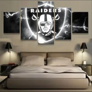Oakland Raiders Wall Art Cheap For Living Room Wall Decor Canvas Paintings.jpg